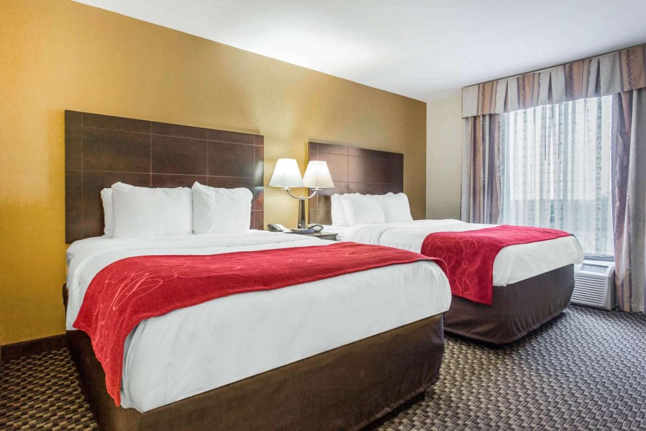 Queen Suite with Two Queen Beds - Non-Smoking at Comfort Suites Clinton near Presbyterian College