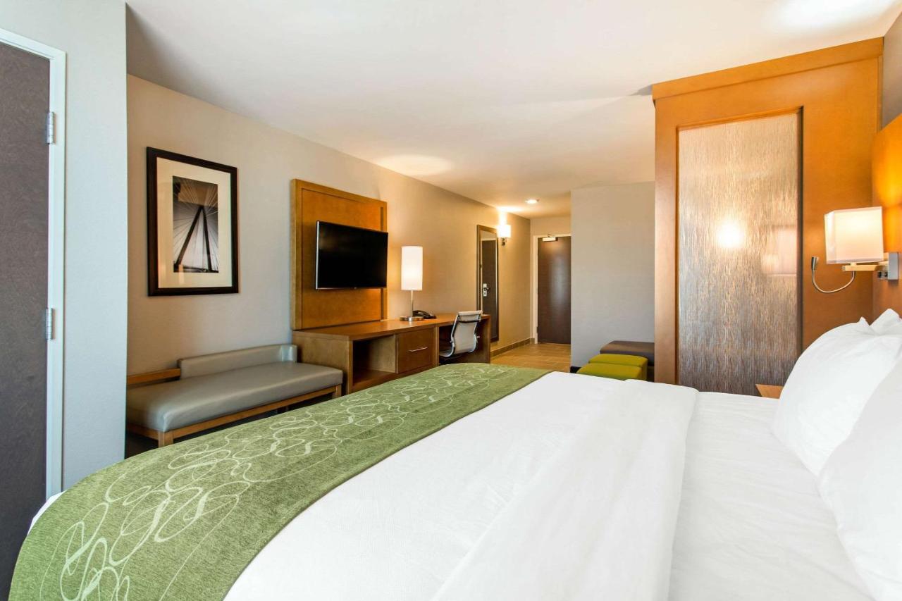 King Suite with Sofa Bed at Comfort Suites North Charleston - Ashley Phosphate
