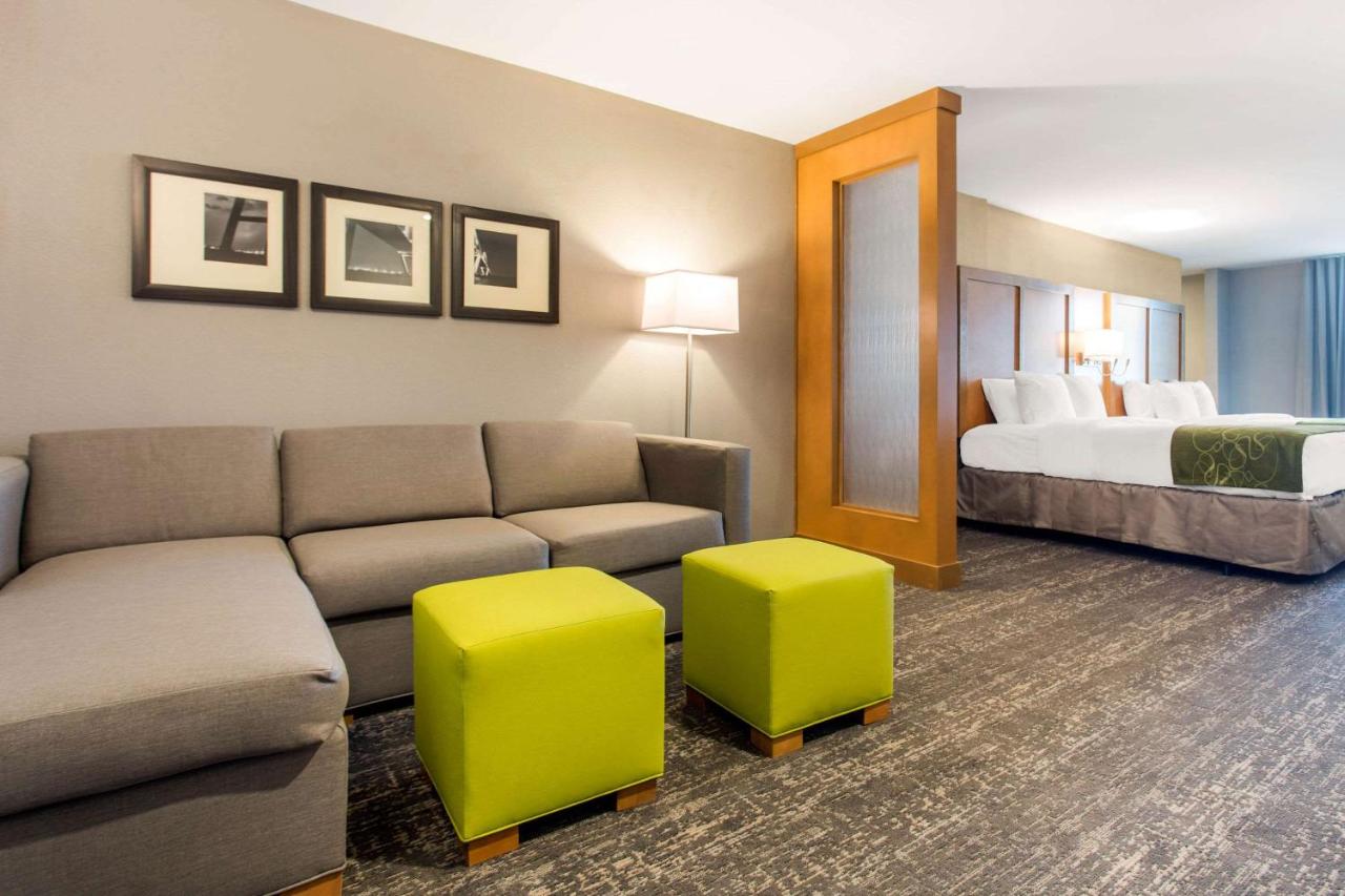 Queen Suite with Two Queen Beds and Sofa Bed - Disability Access at Comfort Suites North Charleston - Ashley Phosphate