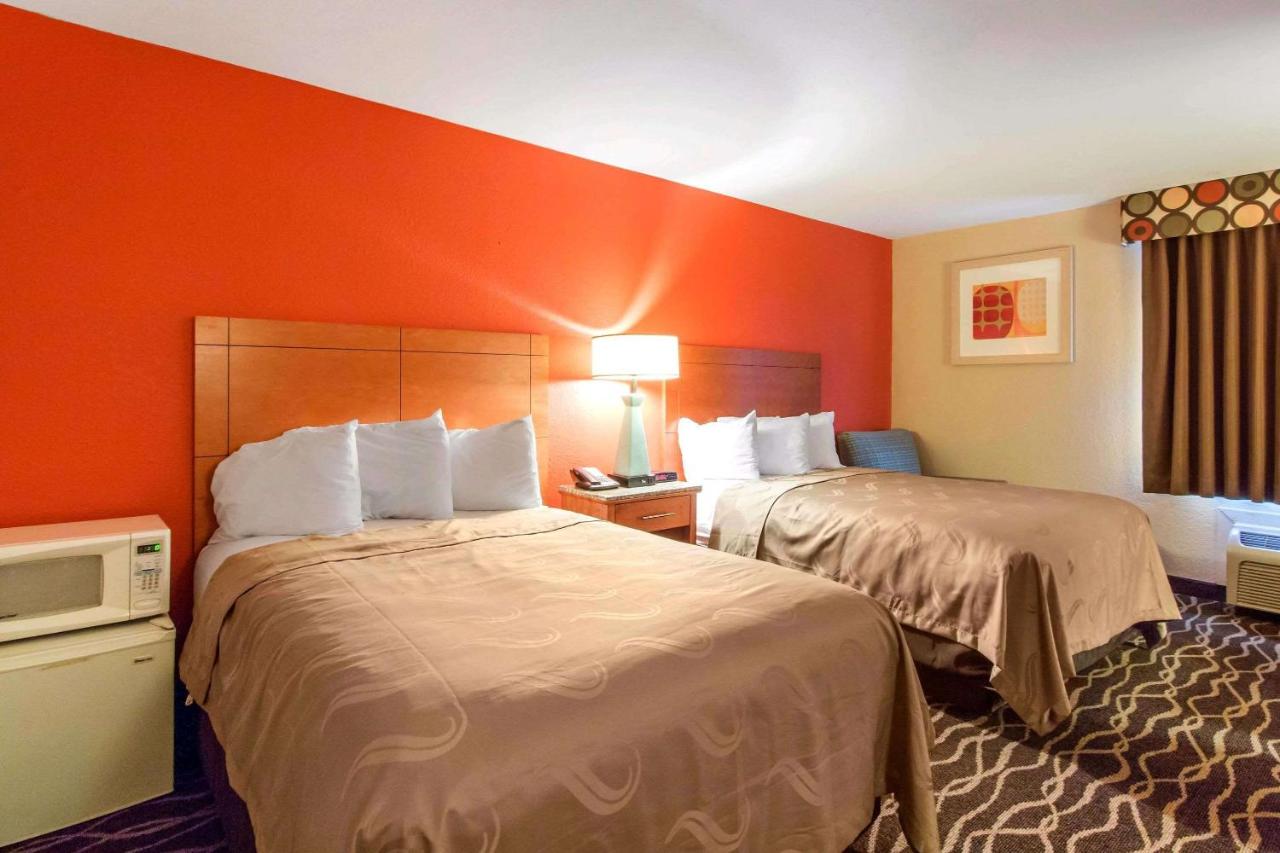 Double Room with Two Double Beds at Quality Inn & Suites I-35 near Frost Bank Center