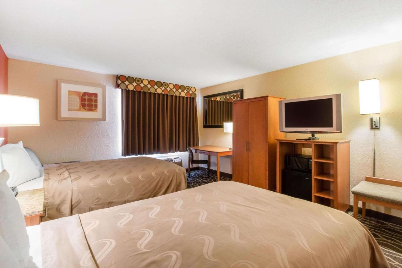 Double Room with Two Double Beds - Disability Access at Quality Inn & Suites I-35 near Frost Bank Center