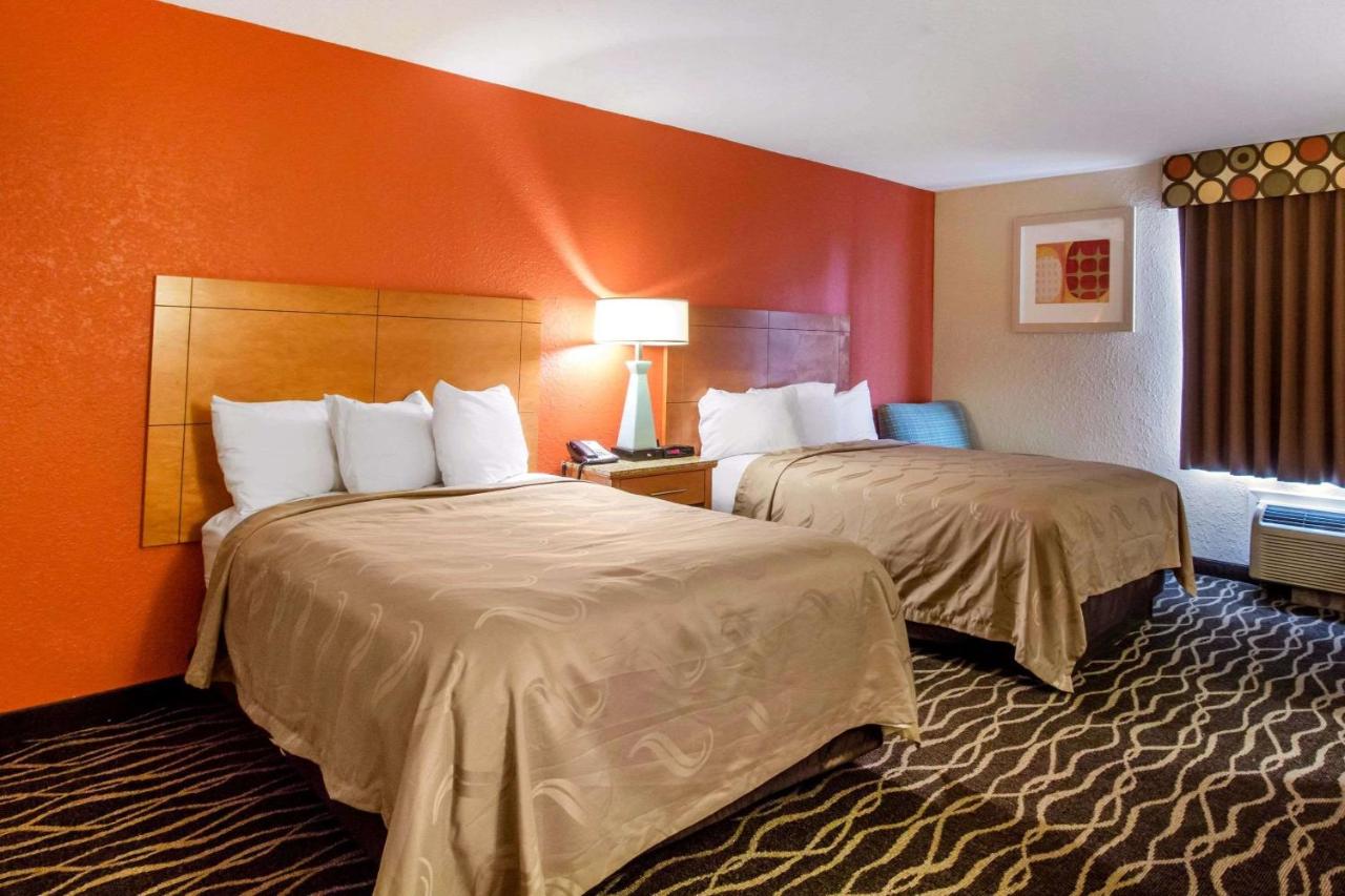 Double Room with Two Double Beds - Disability Access at Quality Inn & Suites I-35 near Frost Bank Center