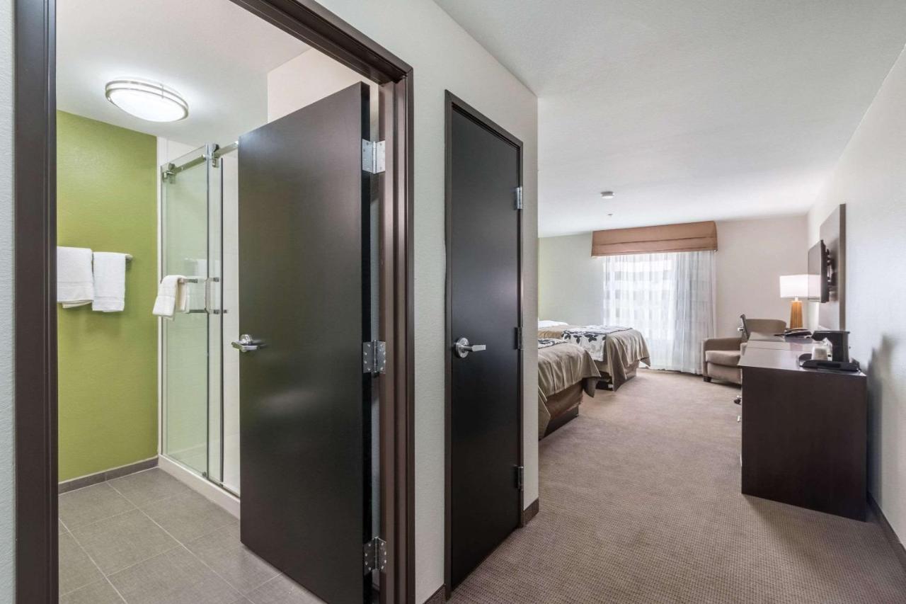 Queen Room with Two Queen Beds - Non-Smoking at Sleep Inn & Suites College Station near University