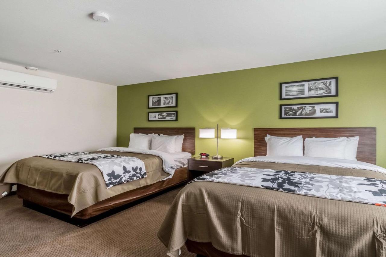 Queen Room with Two Queen Beds - Non-Smoking at Sleep Inn & Suites College Station near University