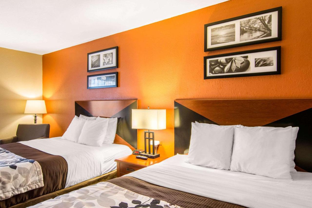 Queen Room with Two Queen Beds - Non-Smoking at Sleep Inn & Suites Athens South