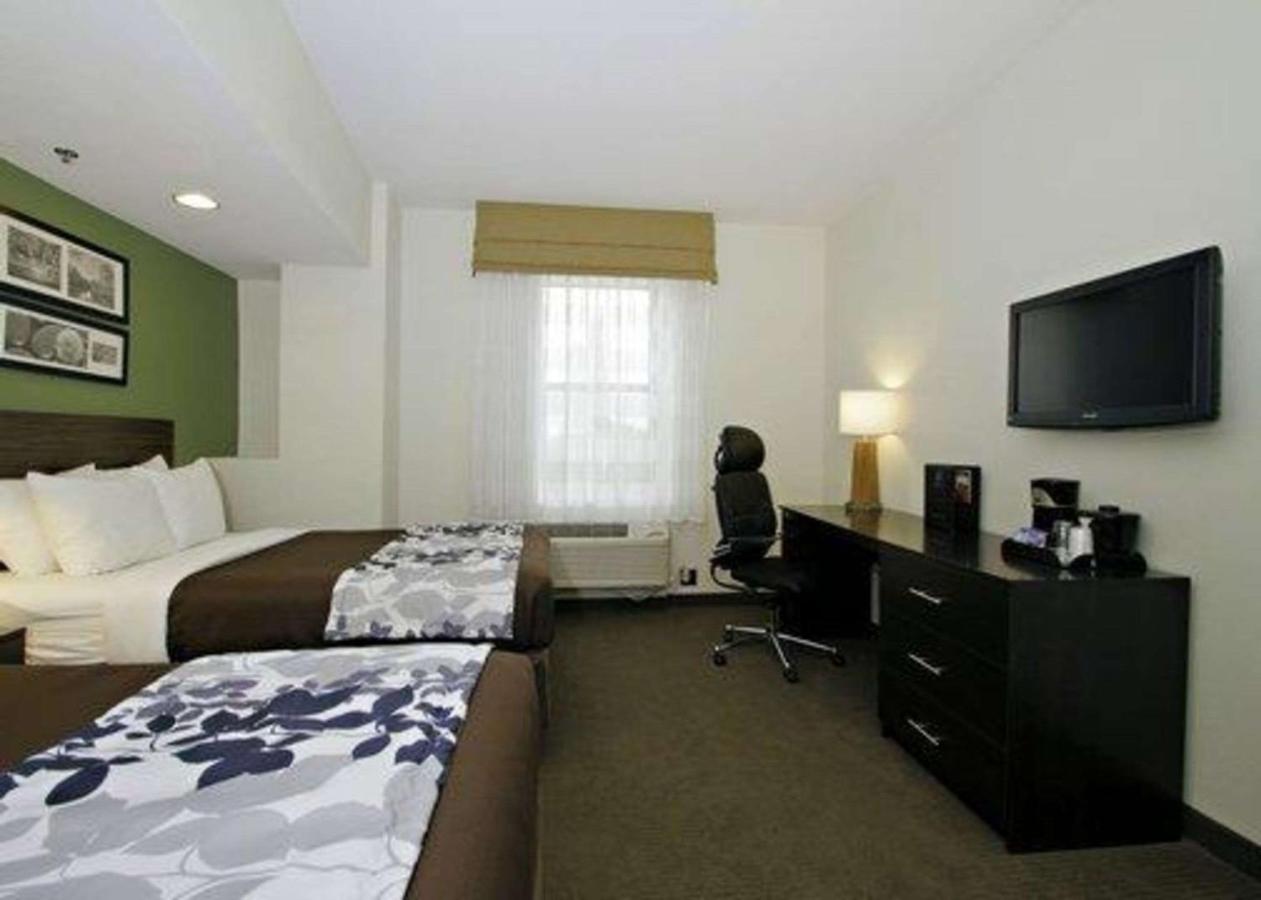 Double Suite with Two Double Beds - Accessible/Non-Smoking at Sleep Inn & Suites Downtown Inner Harbor