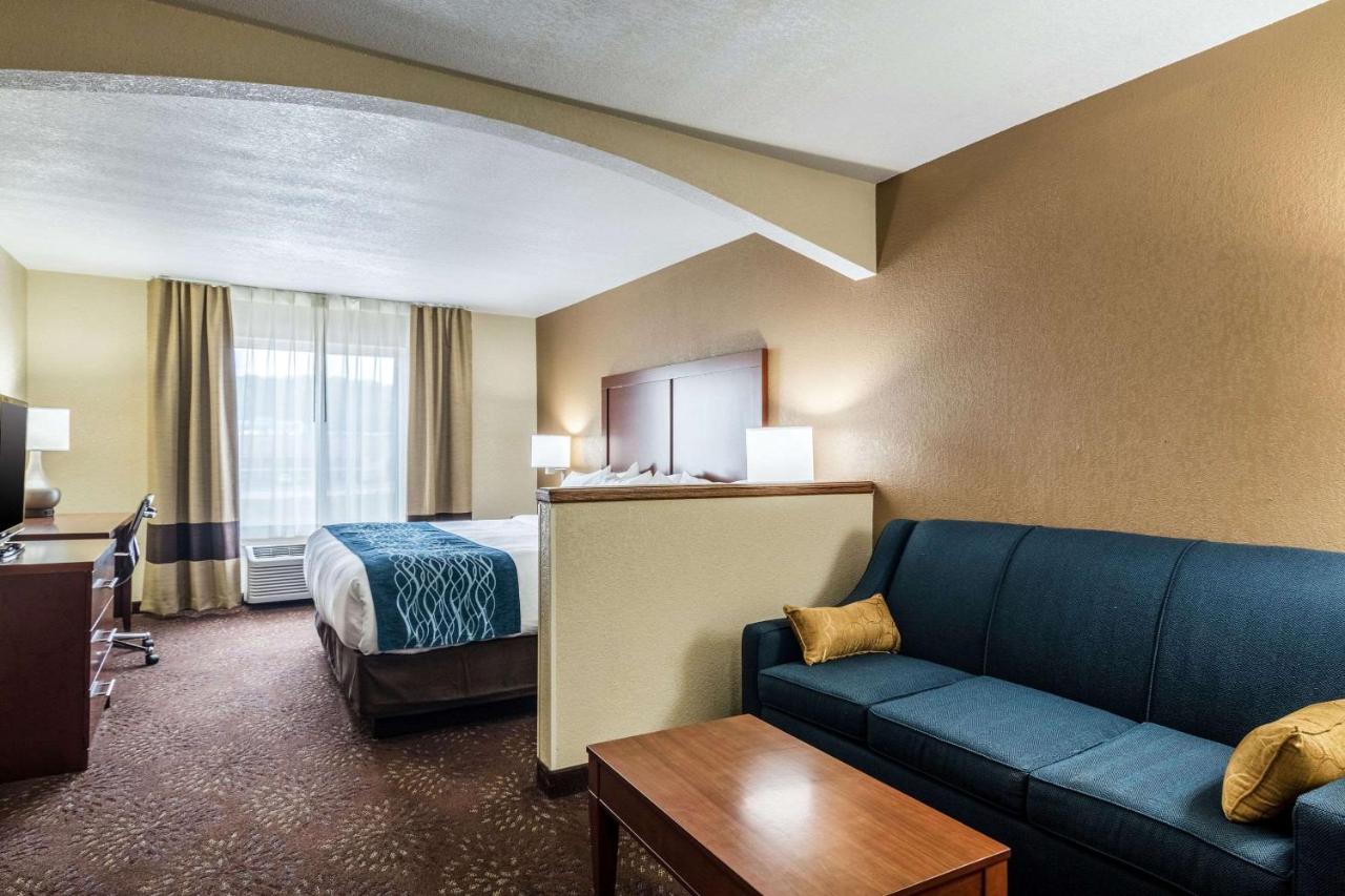 Efficiency King Suite with Sofa Bed - Non-Smoking at Comfort Inn & Suites - Hannibal