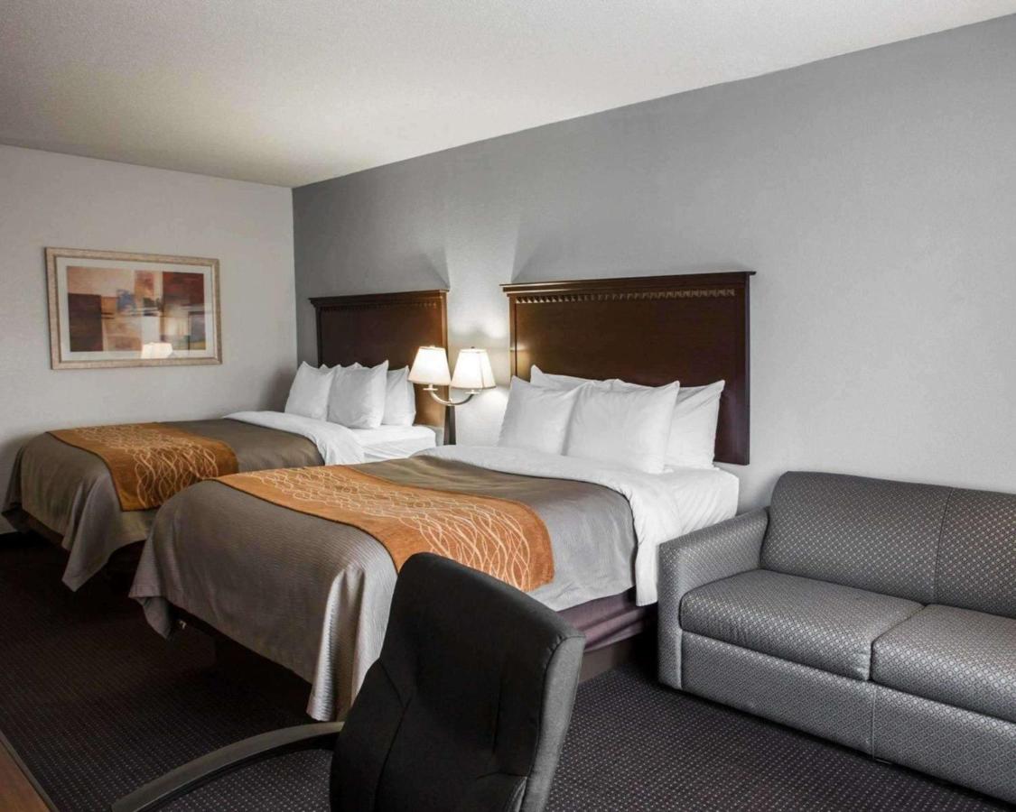 Deluxe Queen Room with Two Queen Beds and Sofa Bed - Non-Smoking at Comfort Inn & Suites Lumberton Central I-95