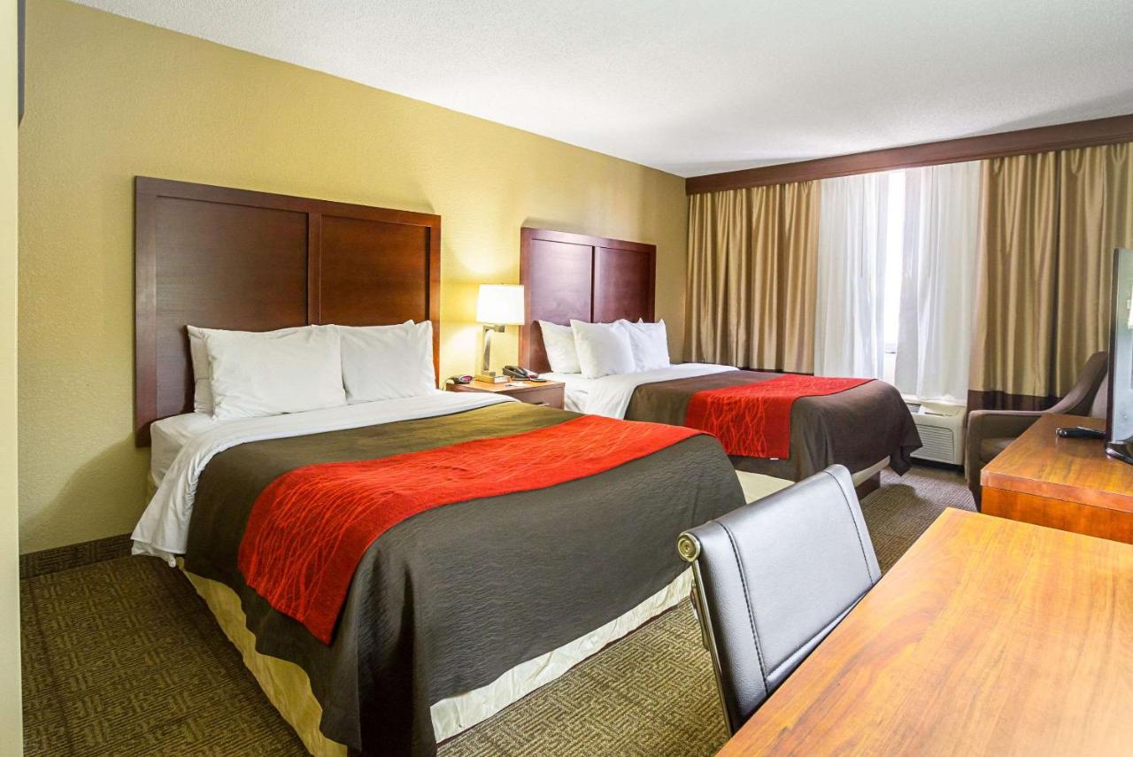 Double Room with Two Double Beds at Comfort Inn Cleveland Downtown