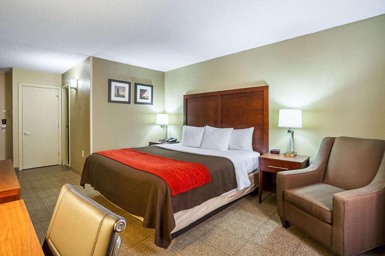 Queen Room at Comfort Inn Cleveland Downtown