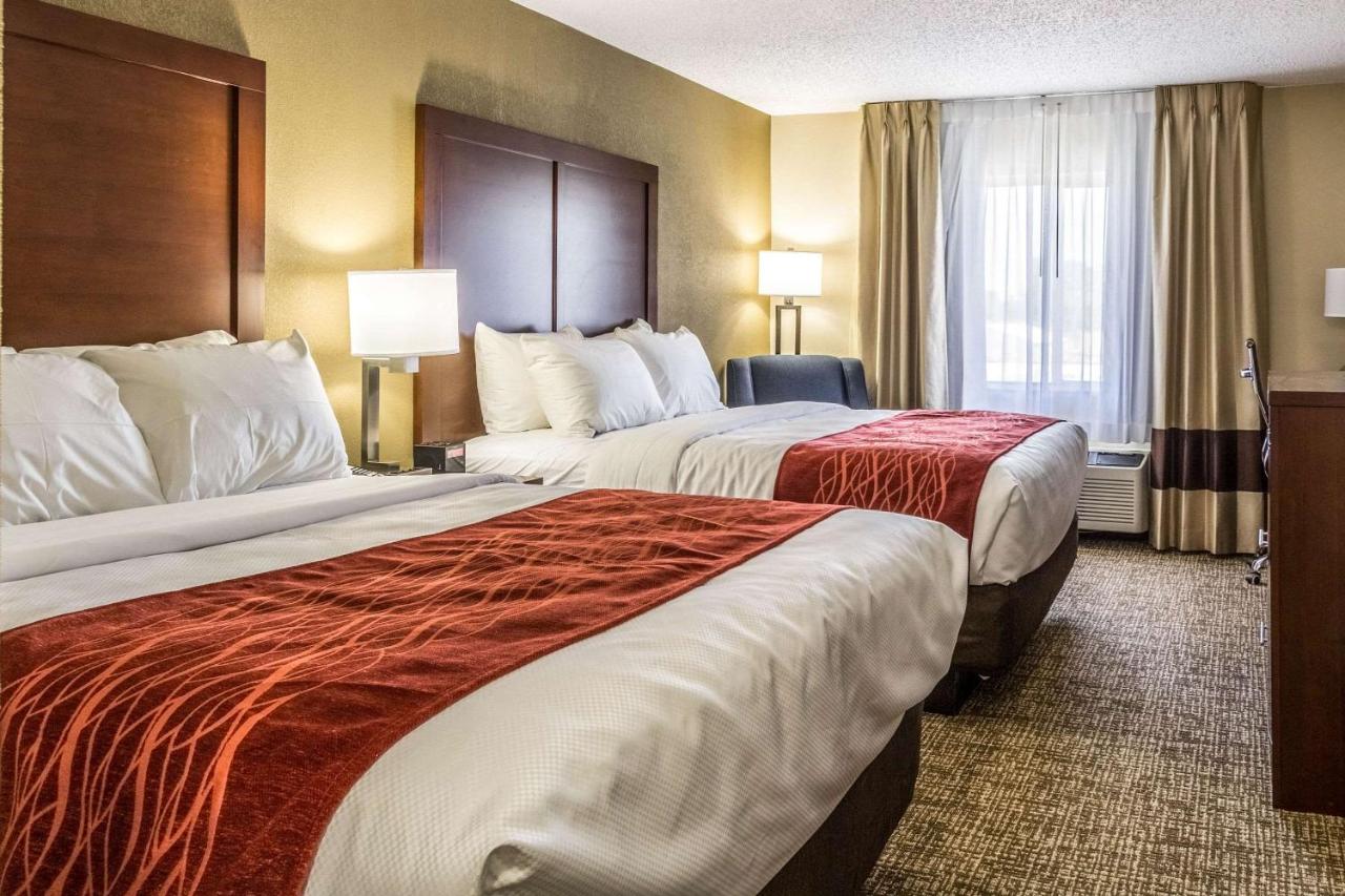 Queen Room with Two Queen Beds - Non-Smoking at Comfort Inn Norwalk - Sandusky