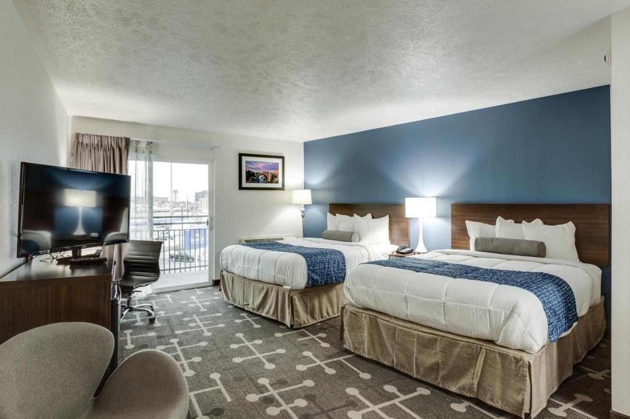 Queen Room with Two Queen Beds - Non-Smoking at Baymont by Wyndham Spokane