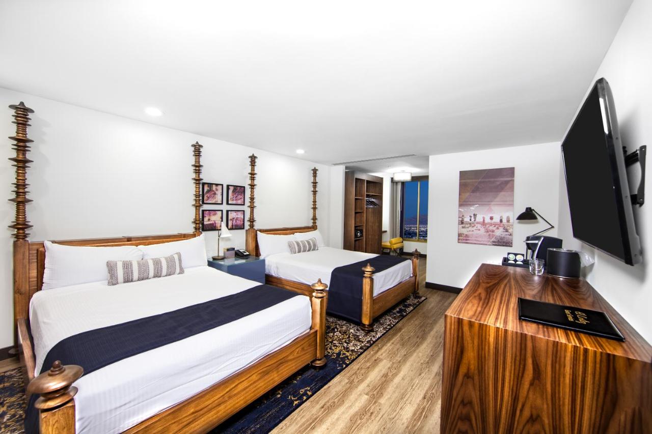 Tower Premium Room 2 Queens North View at El Cortez Hotel and Casino - 21 and Over