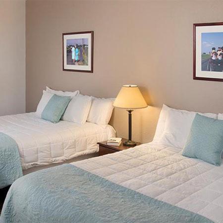Queen Room with Two Queen Beds - Non-Smoking at Clock Tower Inn Berne