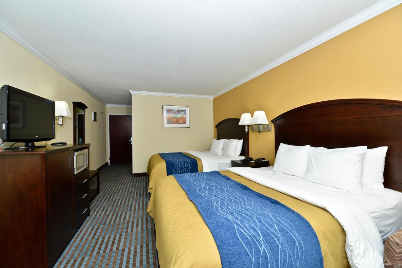 Queen Room with Two Queen Beds - Non-Smoking at Comfort Inn Corsicana East