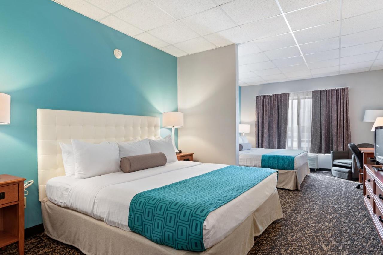 King Room with Two King Beds - Non-Smoking at Howard Johnson by Wyndham Downtown Rapid City
