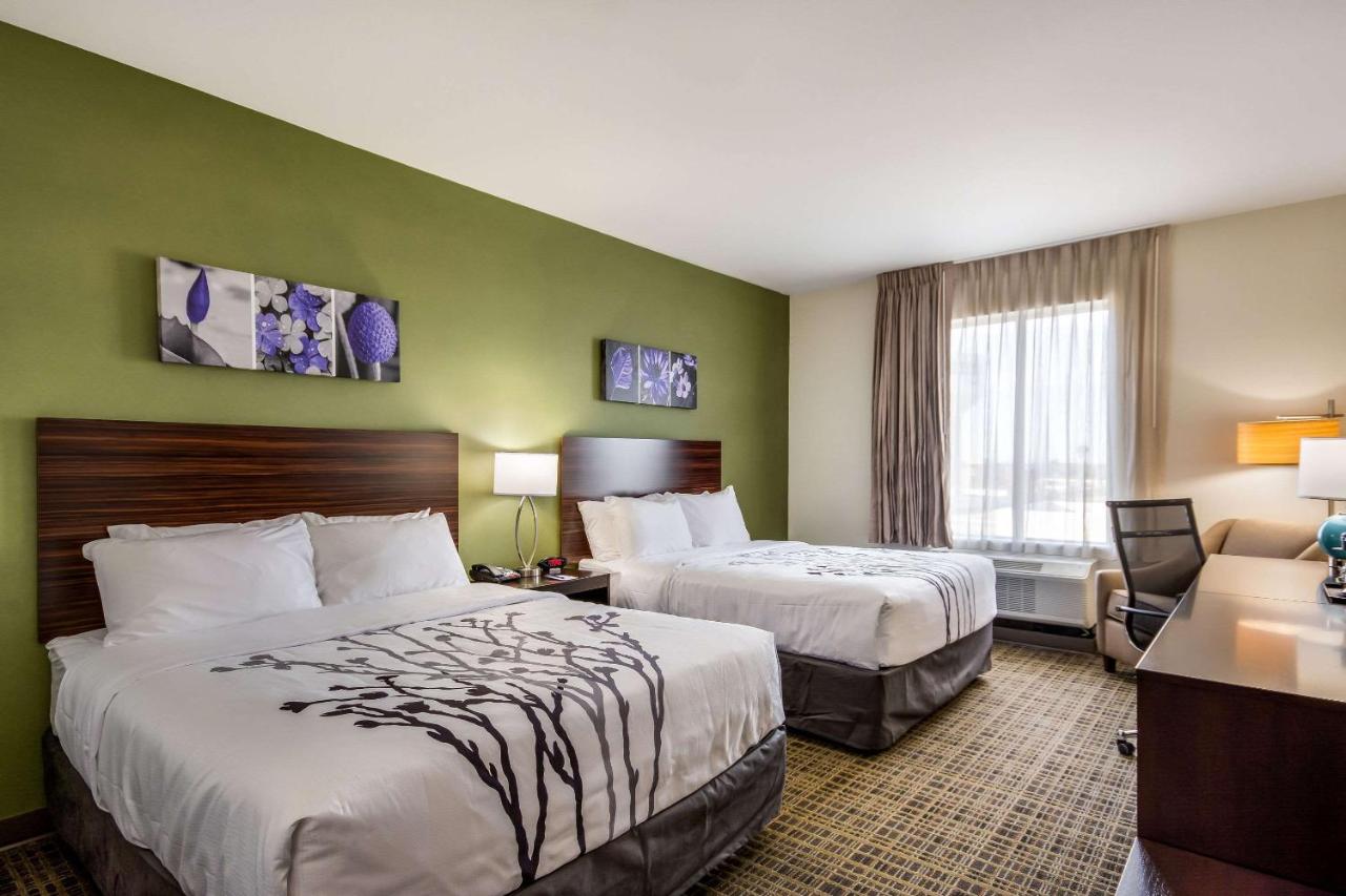 Queen Room with Two Queen Beds - Non-Smoking at Sleep Inn & Suites Yukon Oklahoma City