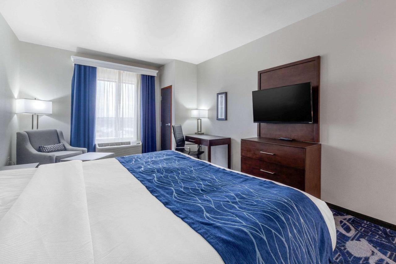 King Room at Comfort Inn & Suites Oklahoma City South I-35