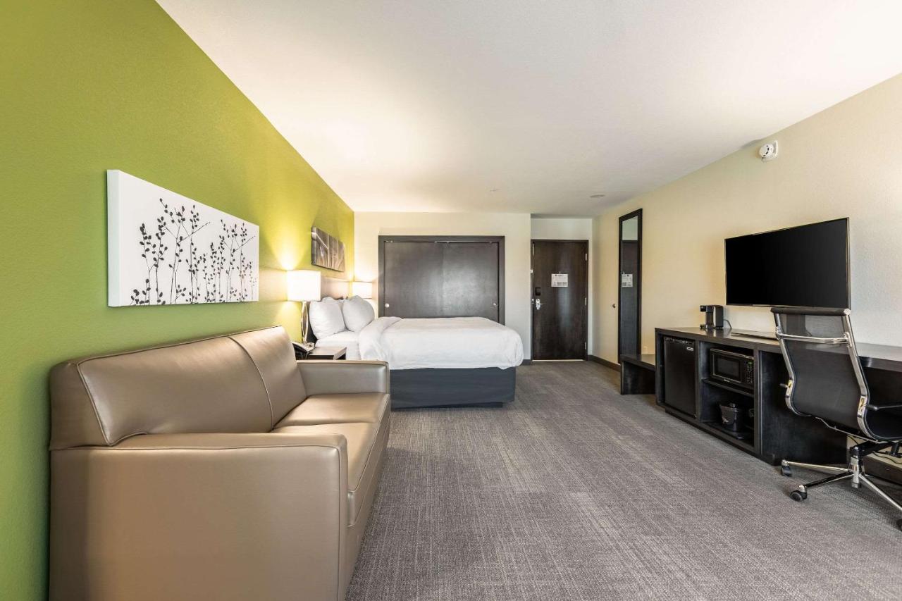 King Suite with Hot Tub - Non-Smoking at Sleep Inn & Suites Mt. Hope near Auction & Event Center