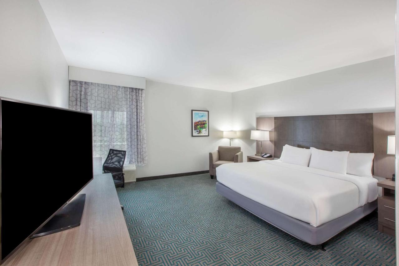 King Room with Roll-In Shower - Mobility/Hearing Accessible - Non-Smoking at La Quinta Inn & Suites by Wyndham Dallas Duncanville