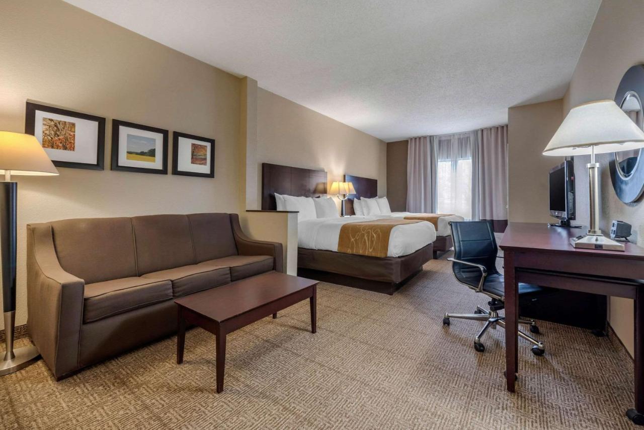 Queen Suite with Two Queen Beds - Non-Smoking at Comfort Suites Lafayette University Area