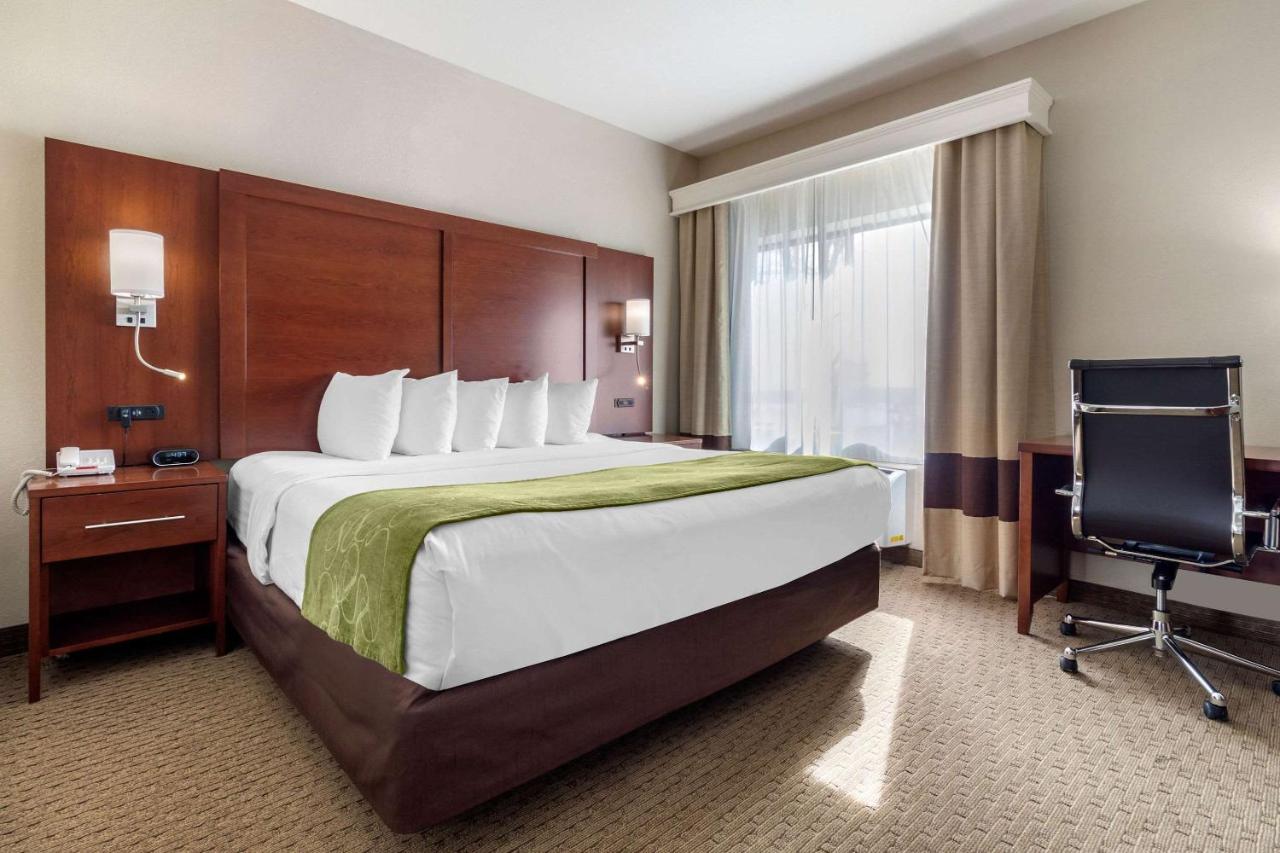 King Suite with Interior Corridor - Non-Smoking at Comfort Suites Omaha East-Council Bluffs