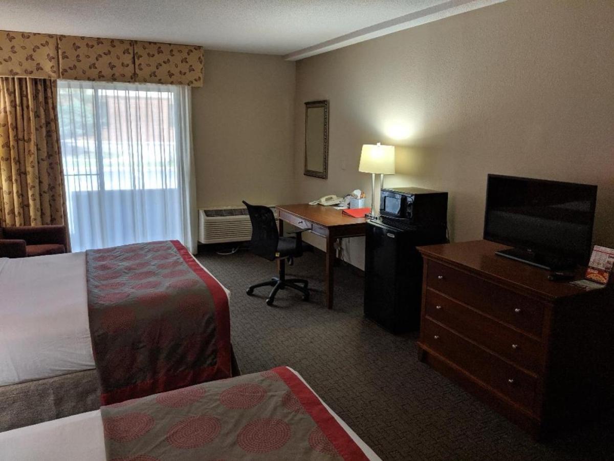 Queen Room with Two Queen Beds - Mobility Access at Ramada by Wyndham Raleigh