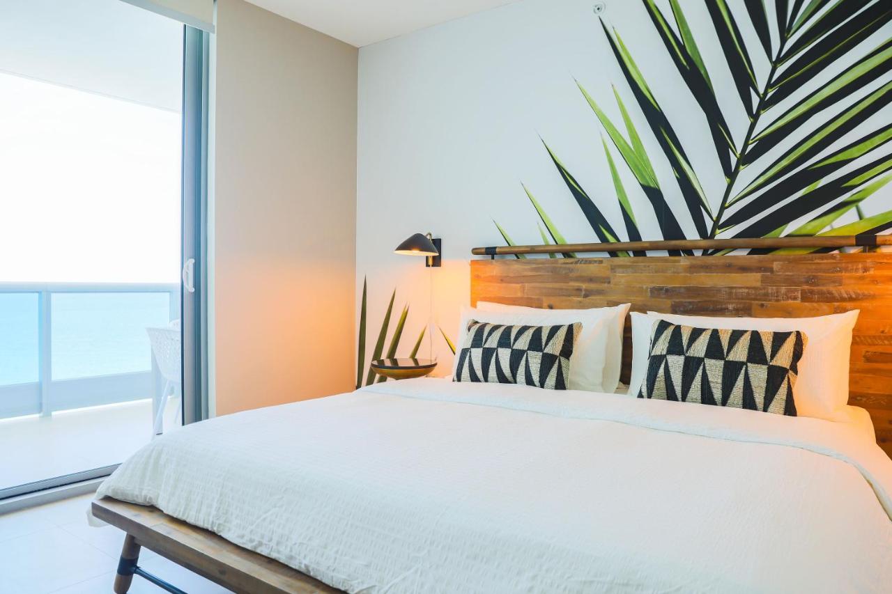 One Bedroom Suite with Balcony Ocean Front View 08 at Churchill Suites Monte Carlo Miami Beach