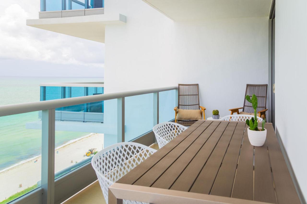 One Bedroom Suite with Balcony Ocean Front View 06 at Churchill Suites Monte Carlo Miami Beach