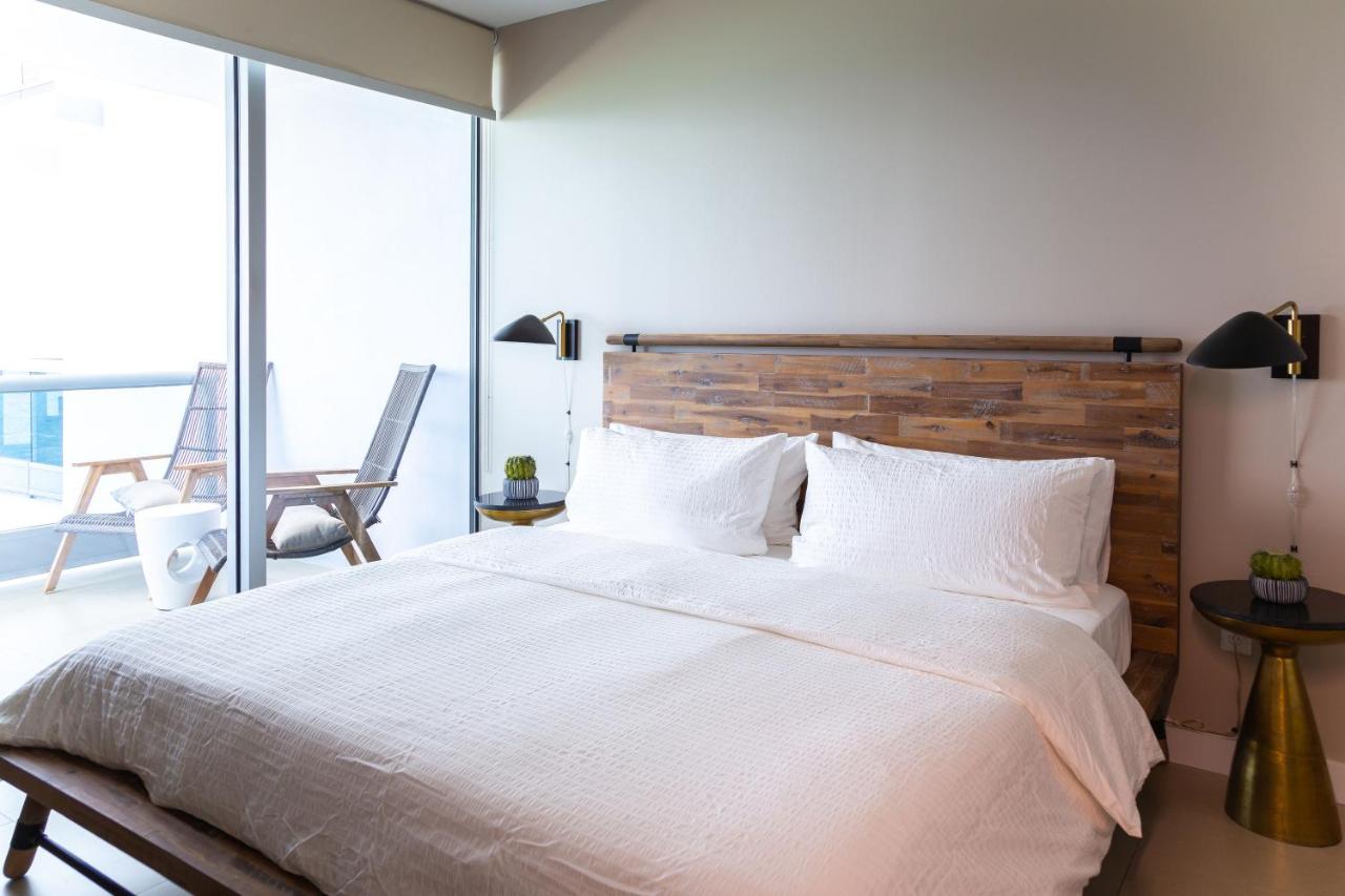 One Bedroom Suite with Balcony Ocean Front View 06 at Churchill Suites Monte Carlo Miami Beach