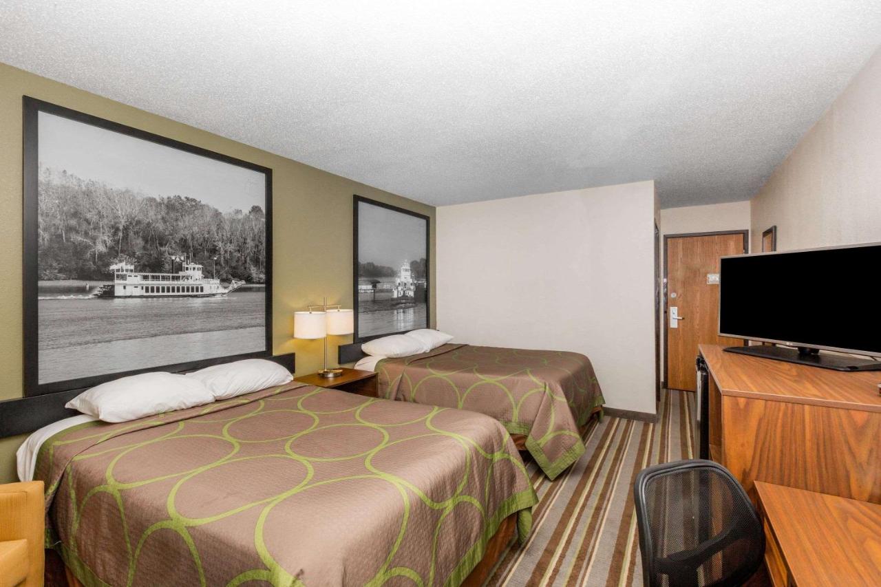 Double Room with Two Double Beds - Smoking at Super 8 by Wyndham Storm Lake