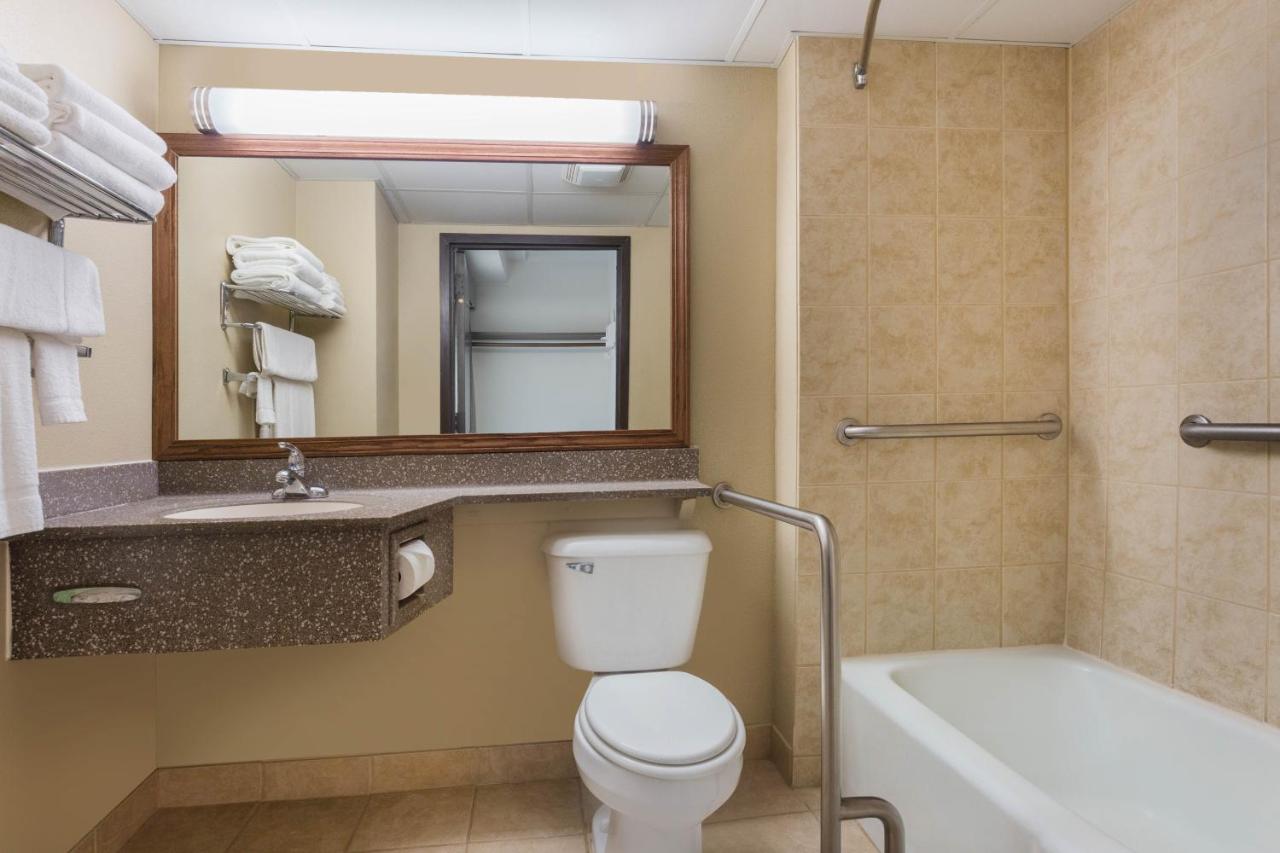 Queen Room with Two Queen Beds - Mobility Access/Non-Smoking at AmericInn by Wyndham Janesville