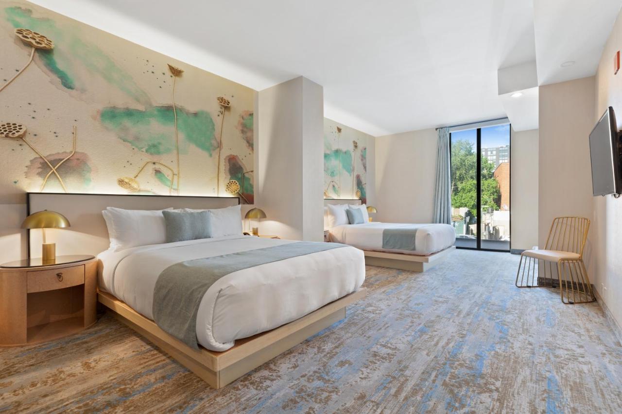 Standard Queen Room with Two Queen Beds at The Parc Hotel