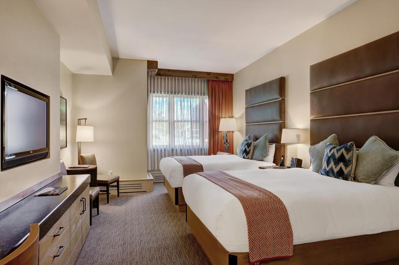 Lodge Room with Two Queen Beds at The Osprey at Beaver Creek, a RockResort, by Vail Resorts
