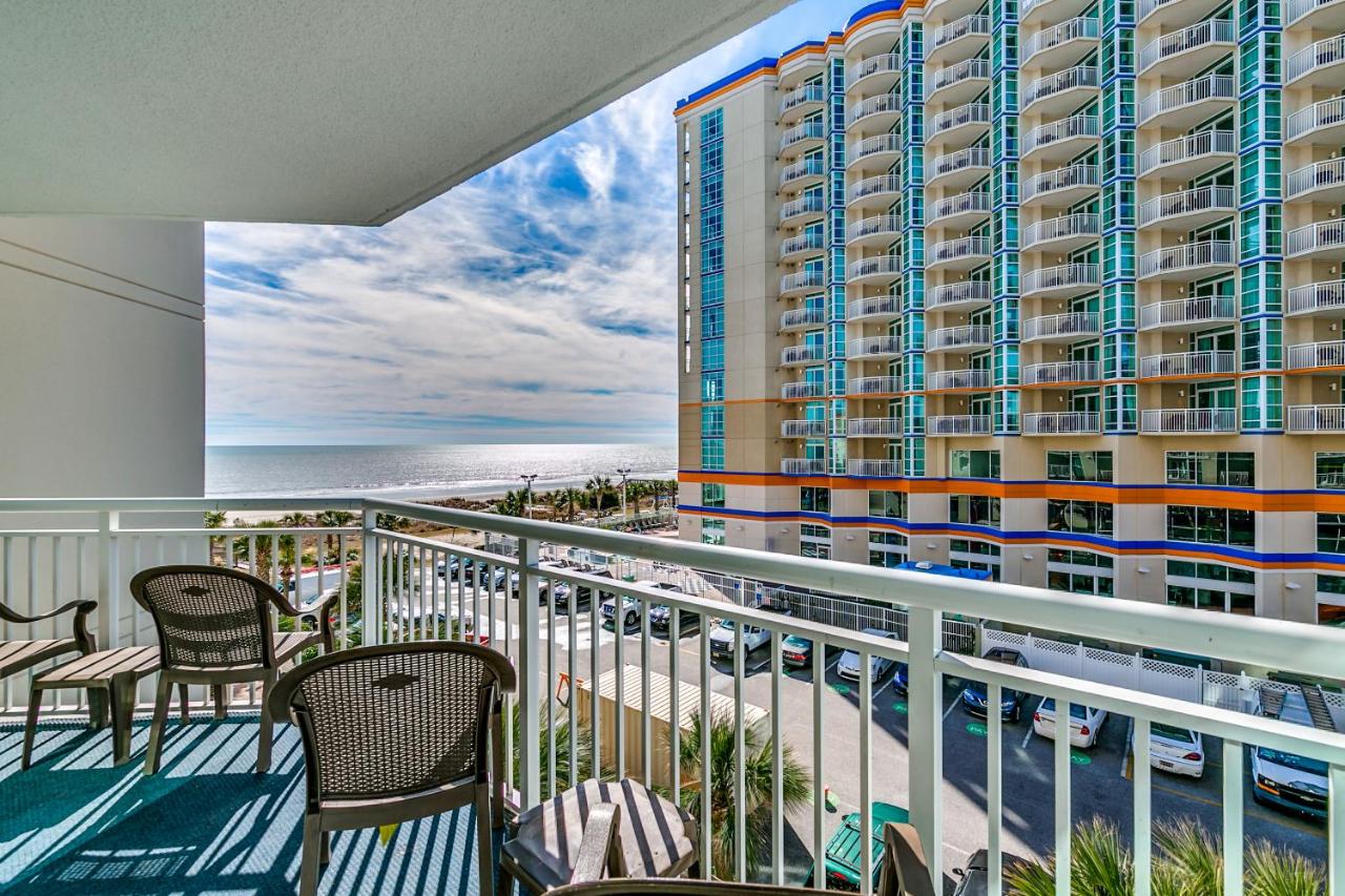 Angle Ocean Front Three-Bedroom Suite with Partial View at Dunes Village Resort