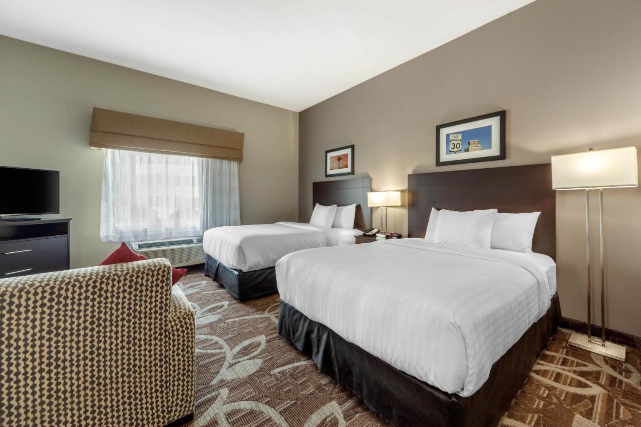 Queen Suite with Two Queen Beds and Sofa Bed at MainStay Suites Lincoln University Area