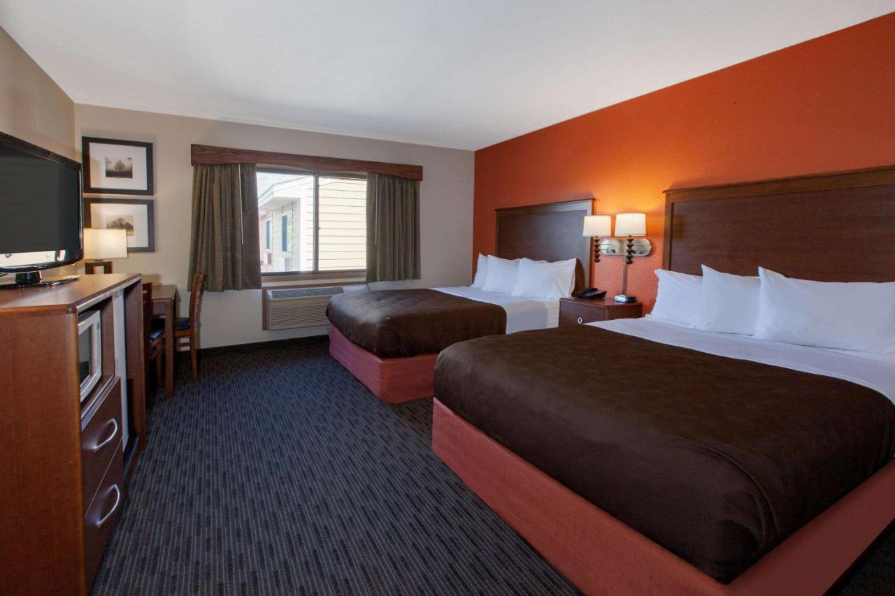 Queen Room with Two Queen Beds - Non-Smoking at AmericInn by Wyndham Iron River