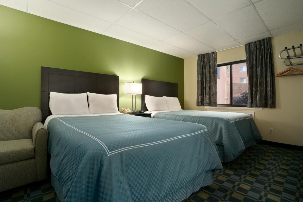Double Room with Two Double Beds - Non-Smoking at Travelodge by Wyndham Cleveland Lakewood