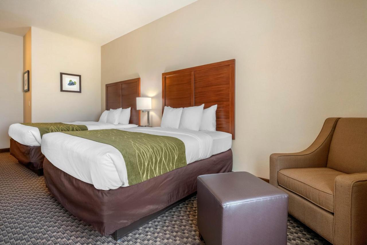 Queen Room with Two Queen Beds - Non-Smoking at Comfort Inn & Suites Galt - Lodi North
