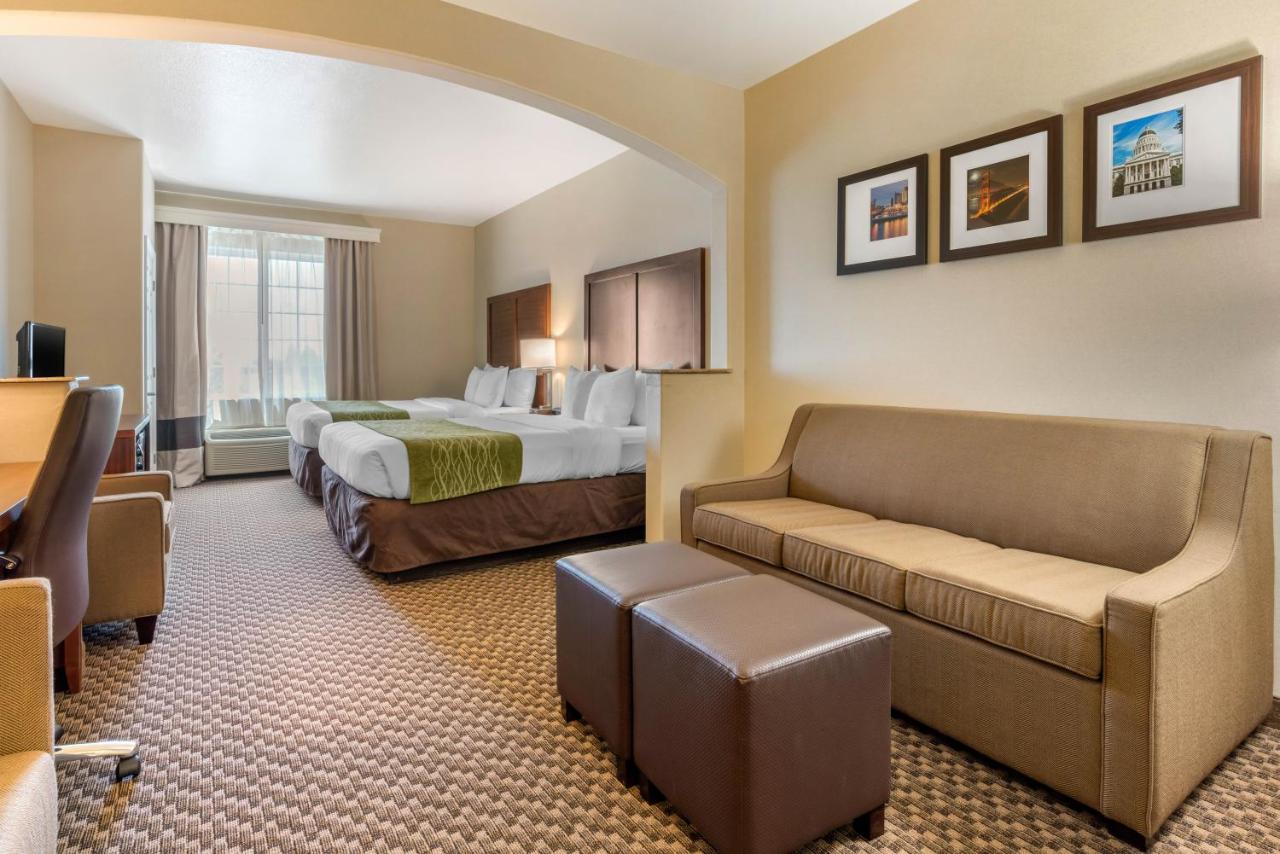 Queen Suite with Two Queen Beds - Non-Smoking at Comfort Inn & Suites Galt - Lodi North