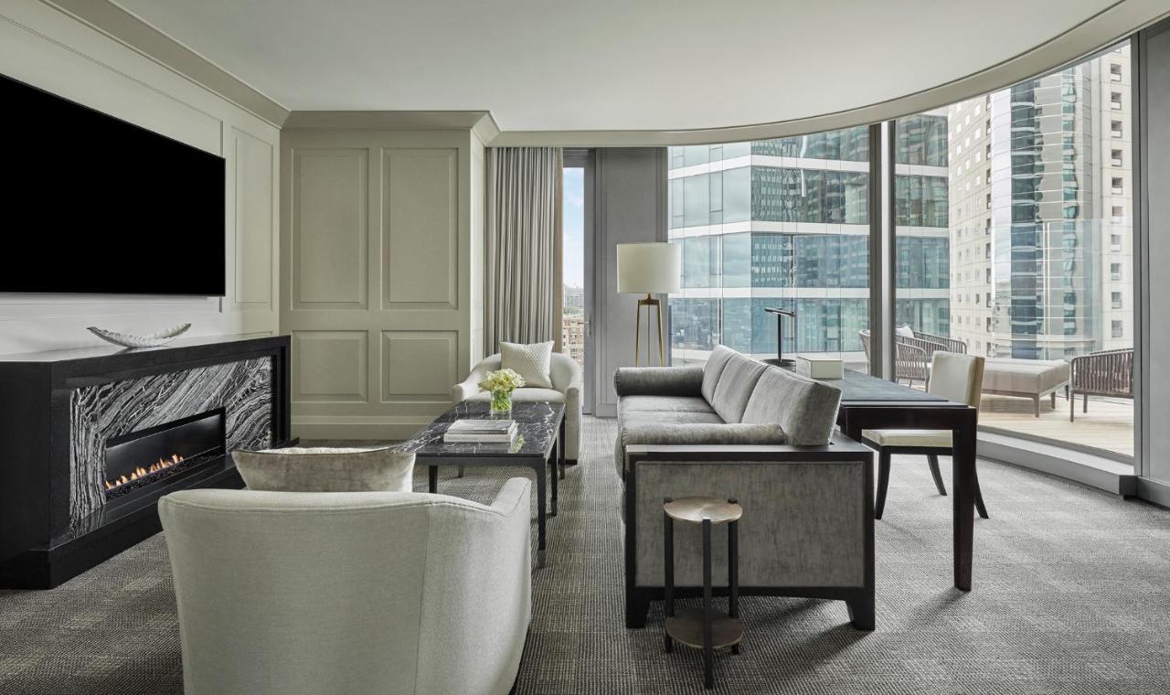 Cambridge King Suite at Four Seasons Hotel One Dalton Street, Boston