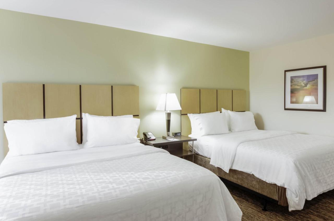 Queen Studio Suite with Two Queen Beds - Mobility Acces Tub/Non-Smoking at Candlewood Suites Brighton, an IHG Hotel