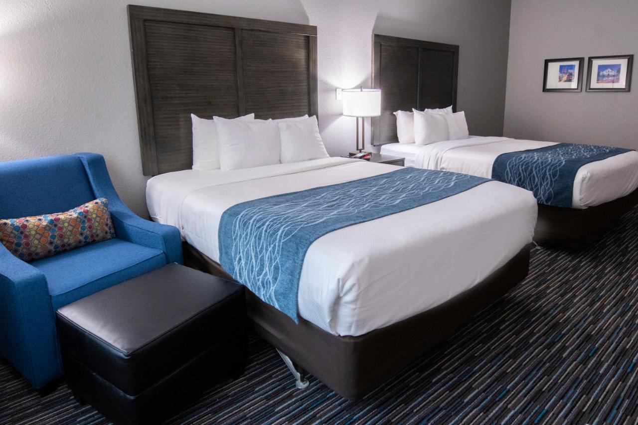 Queen Room with Two Queen Beds - Non-Smoking at Comfort Inn and Suites Near Medical Center