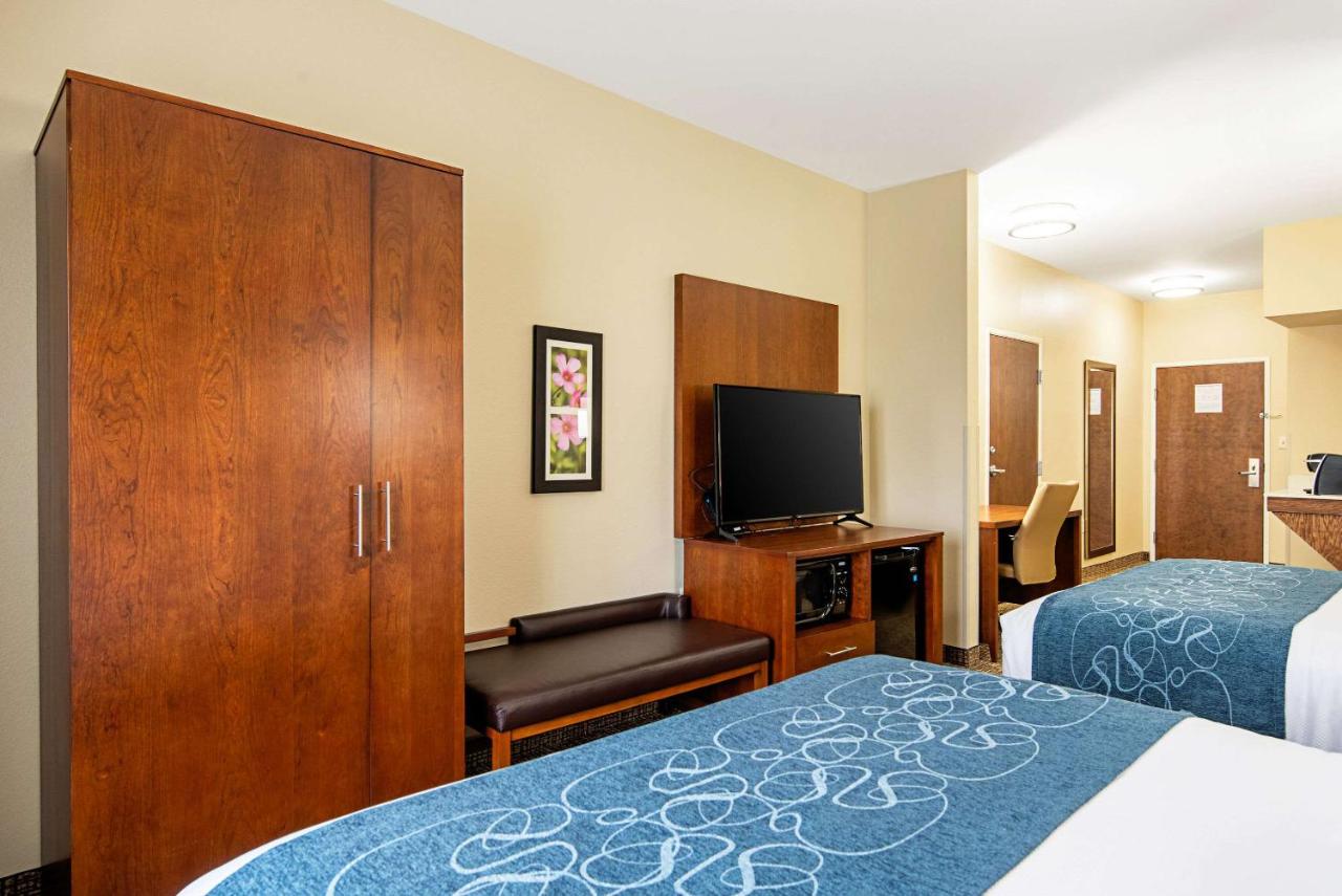 Queen Suite with Two Queen Beds and Sofa Bed - Non-Smoking at Comfort Inn & Suites Pine Bluff