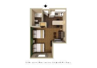 Room #51524316 at Extended Stay America Suites Dallas Plano Parkway