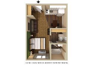 Room #51444616 at Extended Stay America Suites Atlanta Alpharetta Northpoint W