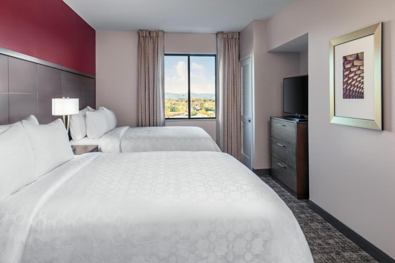 One-Bedroom Queen Room - Mobility Access Tran Shower, Full Kitchen, Sofa Bed, Living Space at Staybridge Suites Charlottesville Airport by IHG