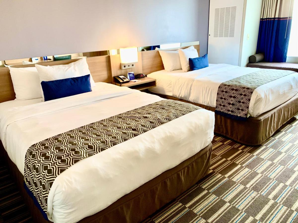 Queen Room with Two Queen Beds- Disability Access - Non-Smoking at Microtel Inn & Suites By Wyndham Georgetown Delaware Beaches