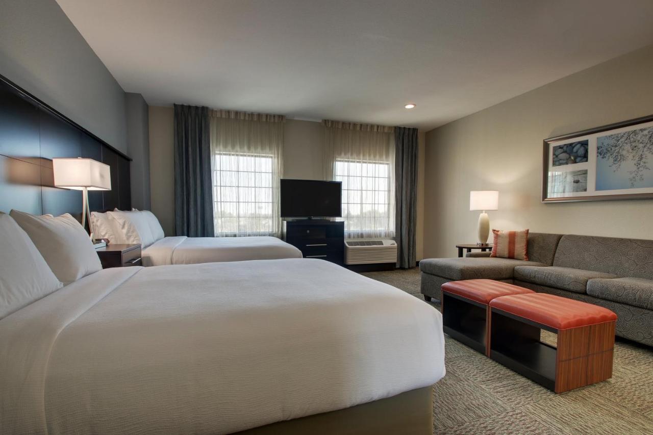 Queen Studio with Two Queen Beds - Hearing Accessible - Non-Smoking at Staybridge Suites Plano - The Colony, an IHG Hotel