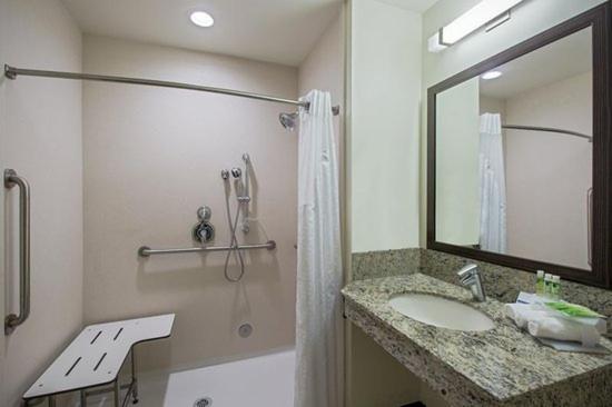 King Room with Wheelchair Accessible Roll In Shower at Holiday Inn Express Hotel & Suites Torrington, an IHG Hotel
